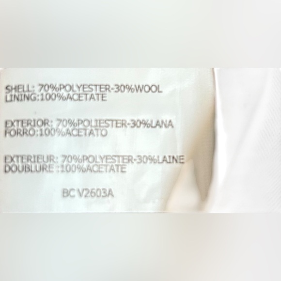 NORDSTROM INSIGHT NEW YORK Moto Asymmetrical Zipper Wool Tunic Vest Blk 10✨NWT✨ - Picture 8 of 9